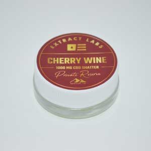 1000mg C.B.D., Shatter Cherry Wine